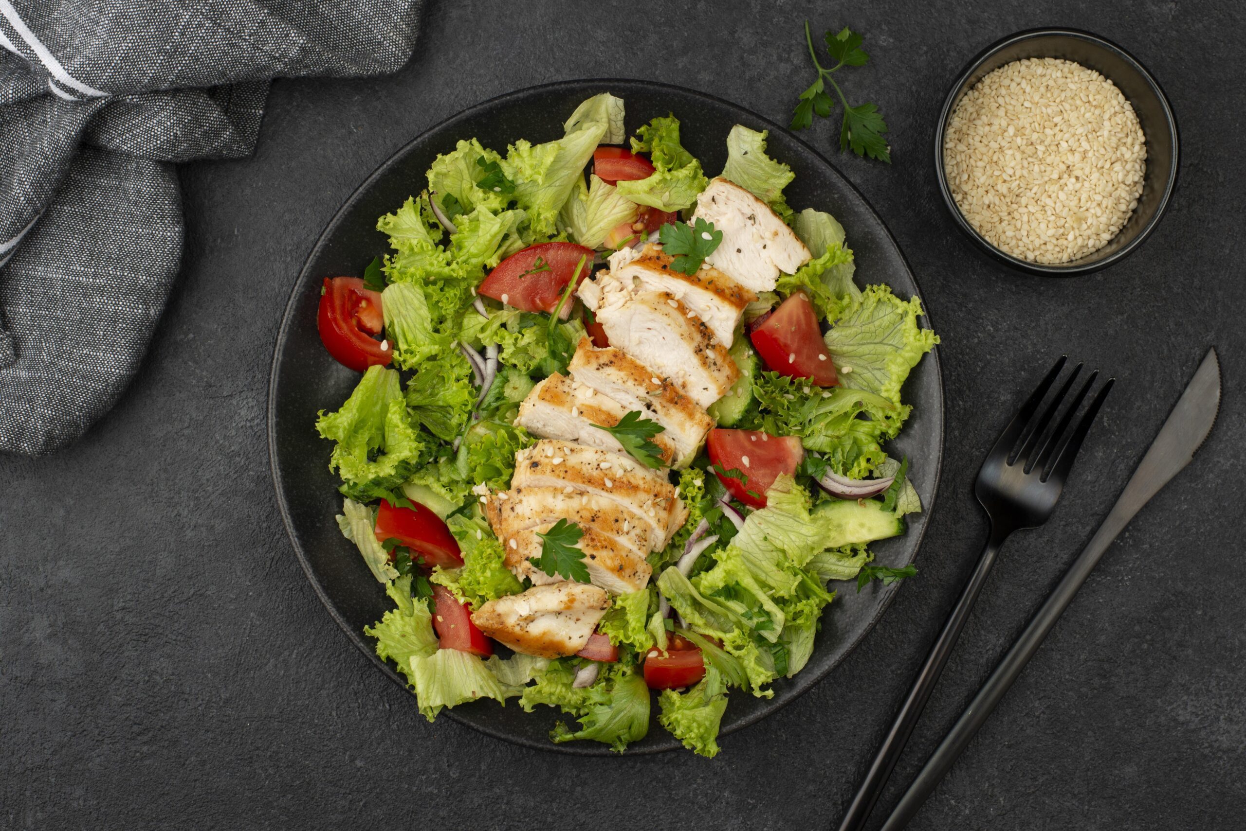 Chicken Salad Meal Breakdown